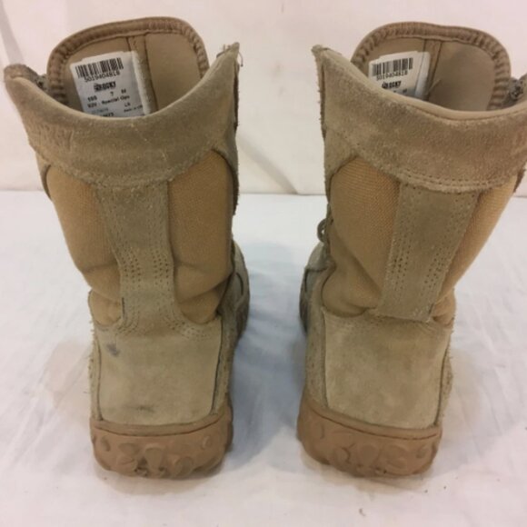 ROCKY 105 S2V AR670-1 APPROVED SPECIAL OPS TAN VENTED sz7M COMBAT BOOTS NM 01081 main image 4